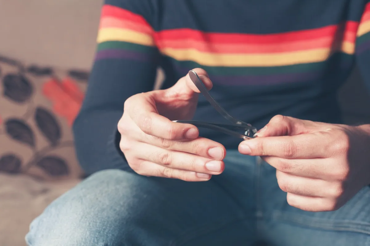 Mens Nail Length